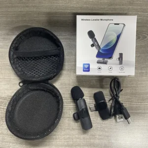 20x Wireless 2.4 GHz 2-in-1 Fluent Vibez Lavalier Microphone for iPhone & Android Devices